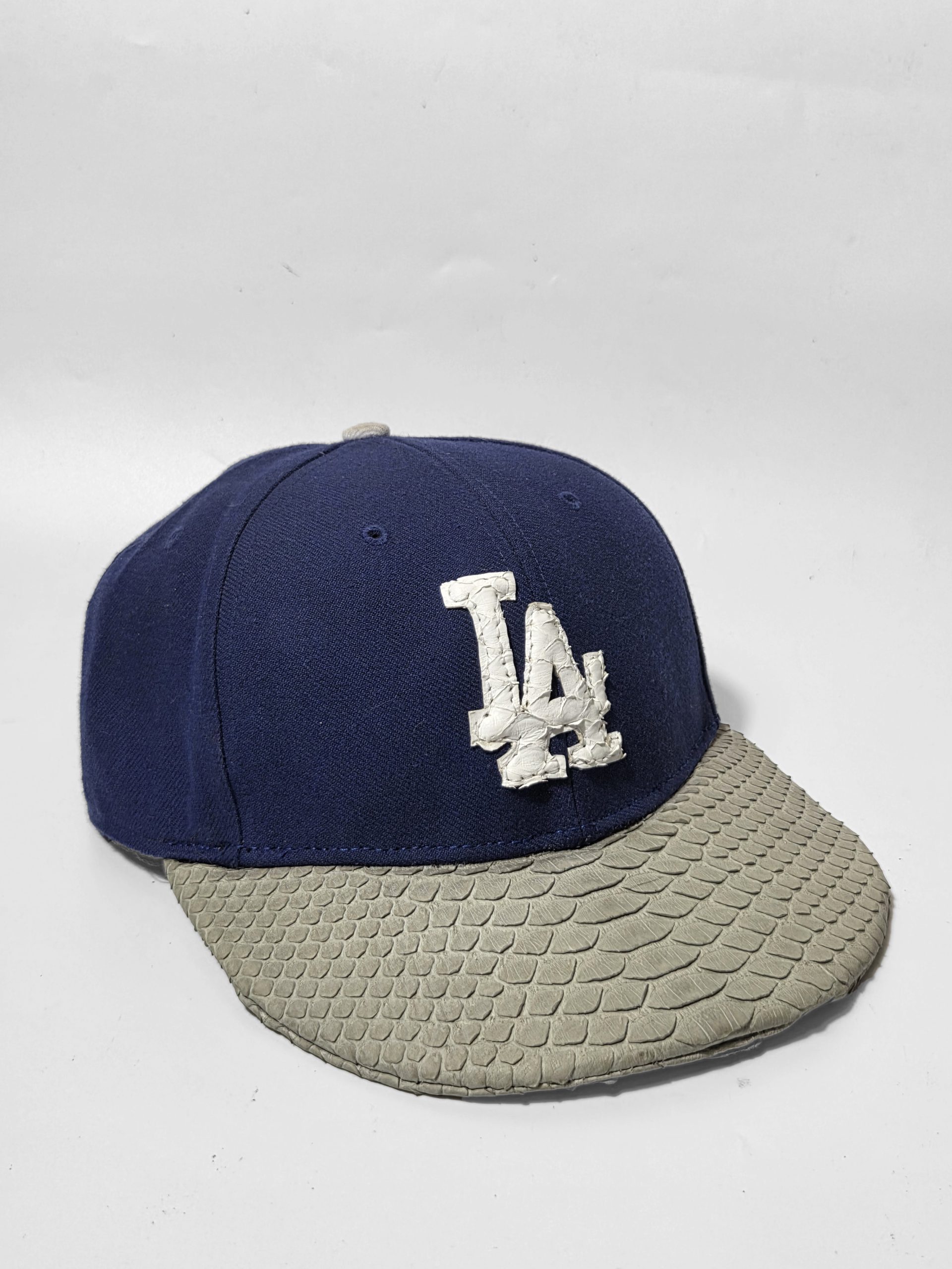 Custom 'Python Skin' LA Dodgers Snapback