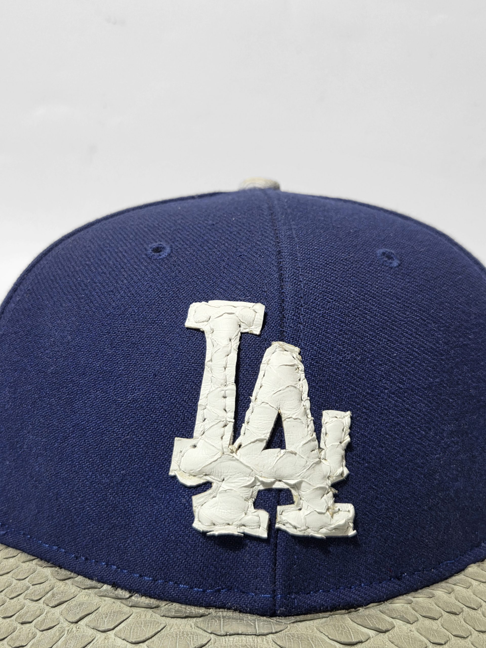 Custom 'Python Skin' LA Dodgers Snapback - Image 3